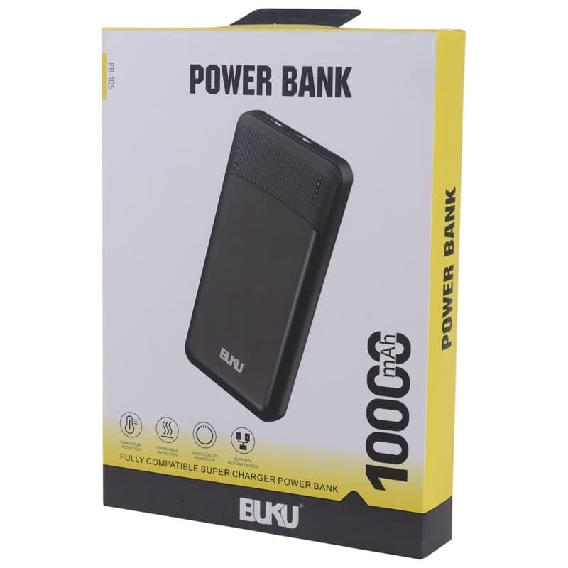 پاور بانک فست شارژ بوکو PB-105 12W ظرفیت 10000 میلی آمپر ساعت — تصویر ۸