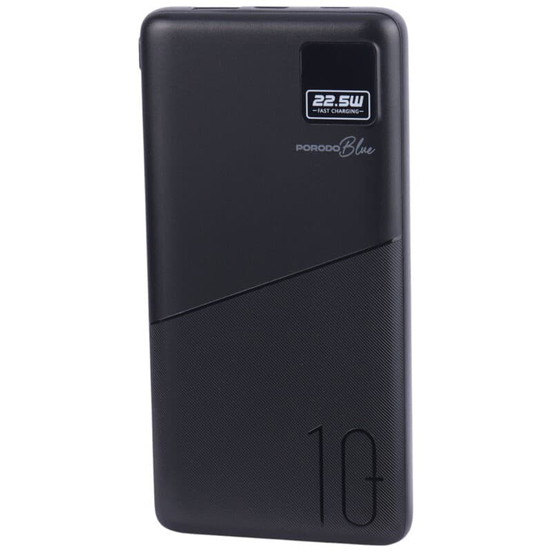 پاور بانک فست شارژ پرودو Blue PB-PBFCH053 QC3.0 PD 22.5W ظرفیت 10000 میلی آمپر ساعت — تصویر ۲