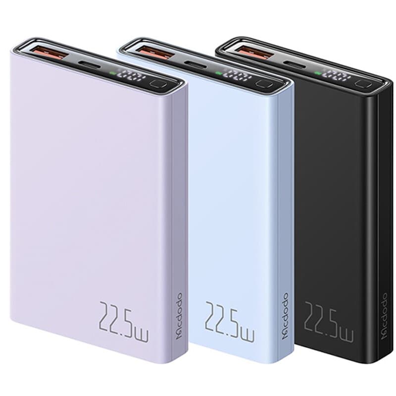 پاور بانک فست شارژ مک دودو MC-294 PD QC3.0 20W ظرفیت 10000 میلی آمپر ساعت — تصویر ۲