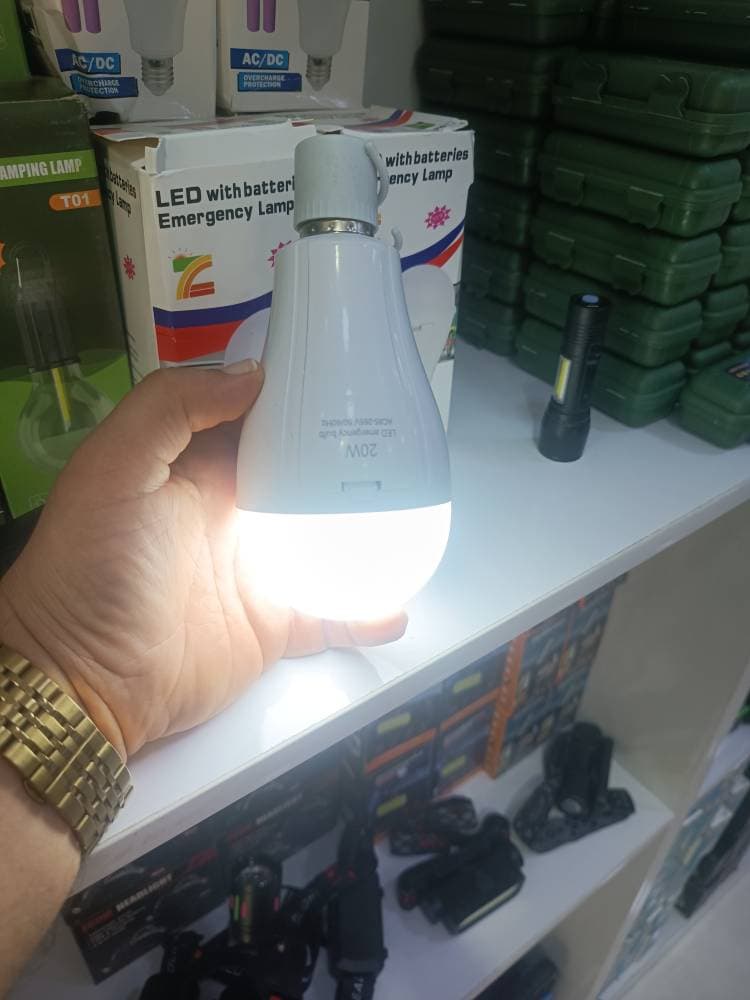 لامپ شارژی 20 وات Led Emergency Lamp — تصویر ۱۱