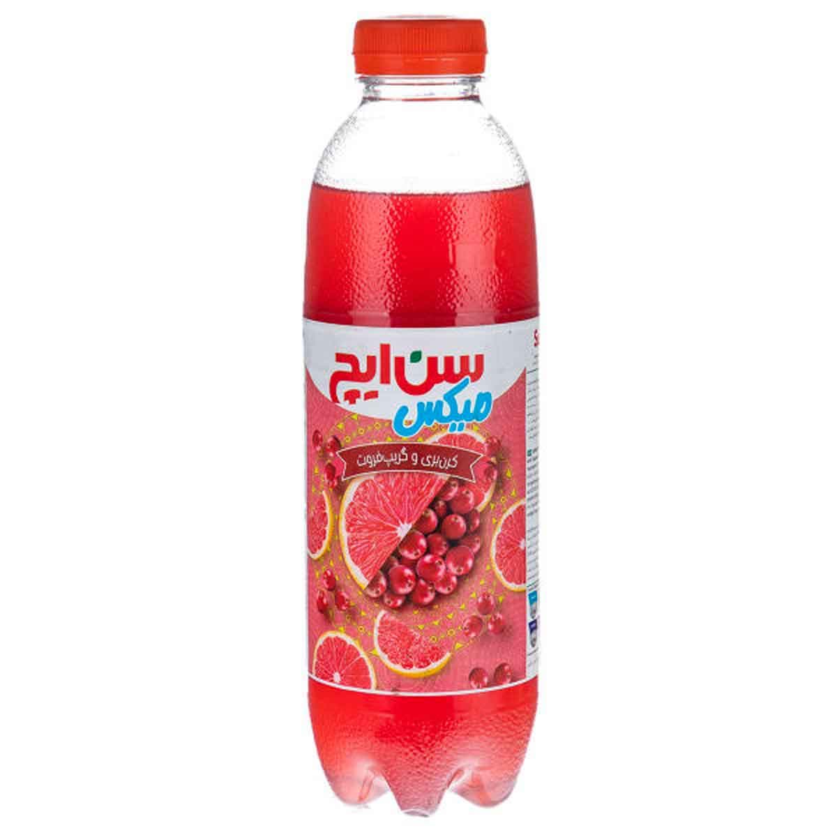 نکتار کرن بری گریپ فروت و سیب سن ایچ میکس 750 میلی لیتر