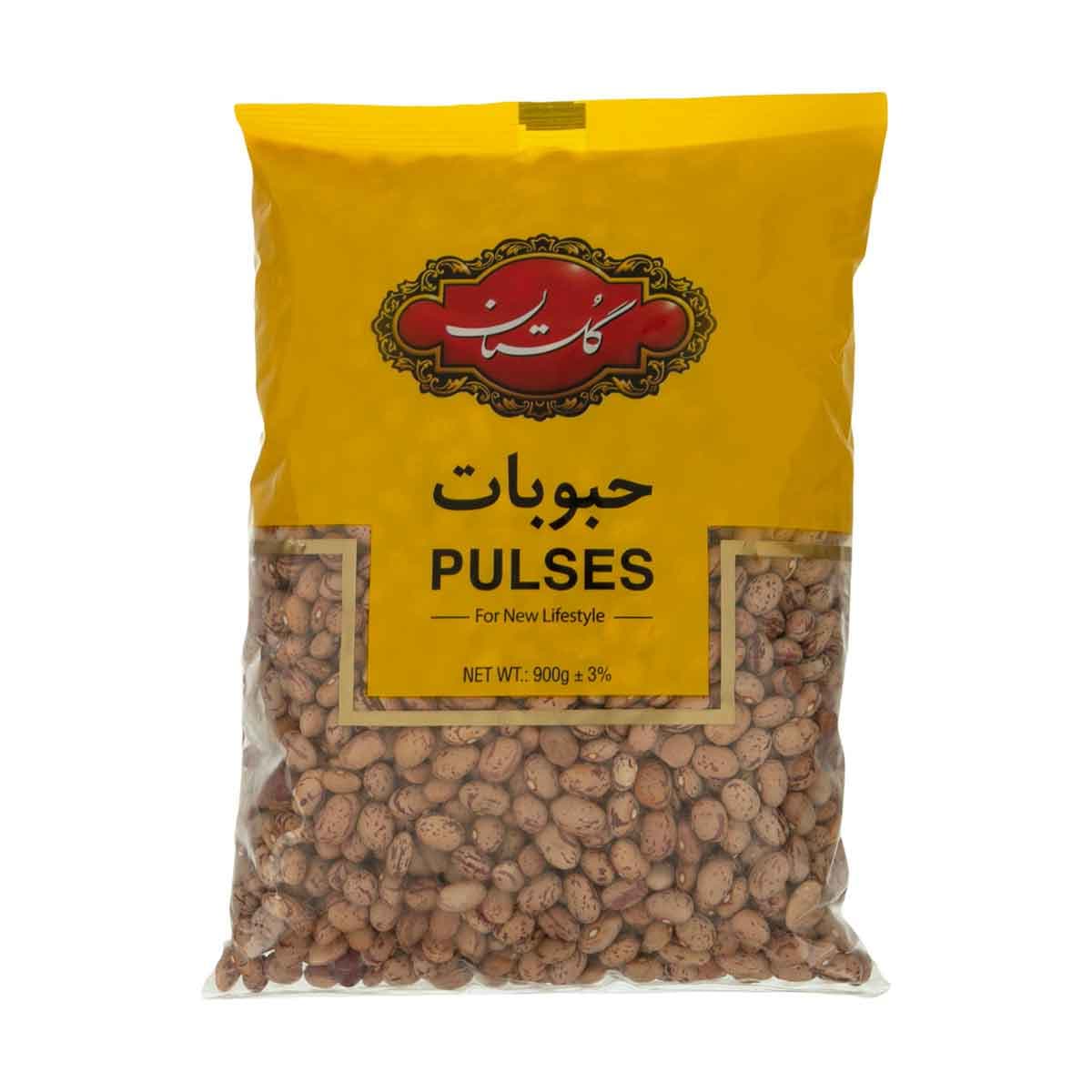 لوبیا چیتی ایرانی گلستان 900 گرم