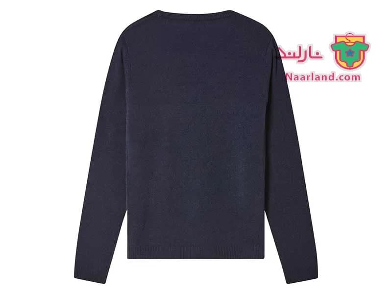 ژاکت بافت Pepperts آلمان سری کریسمس سرمه ای طرح درخت — تصویر ۵
