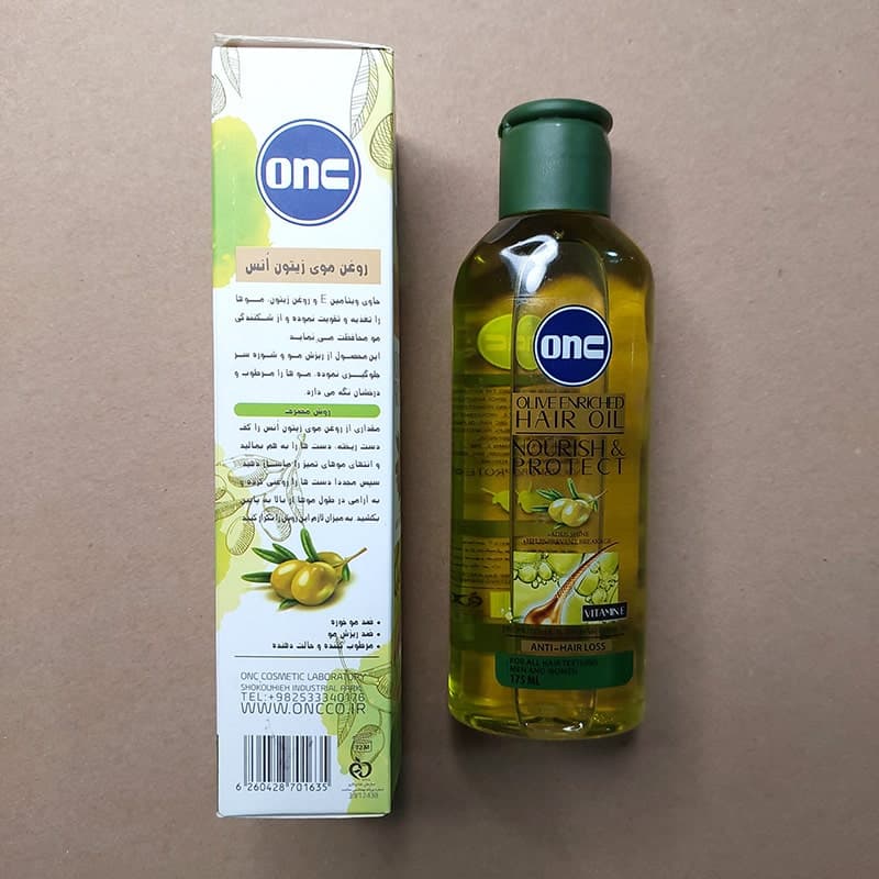 روغن مو زیتون انس 175 میل 90951