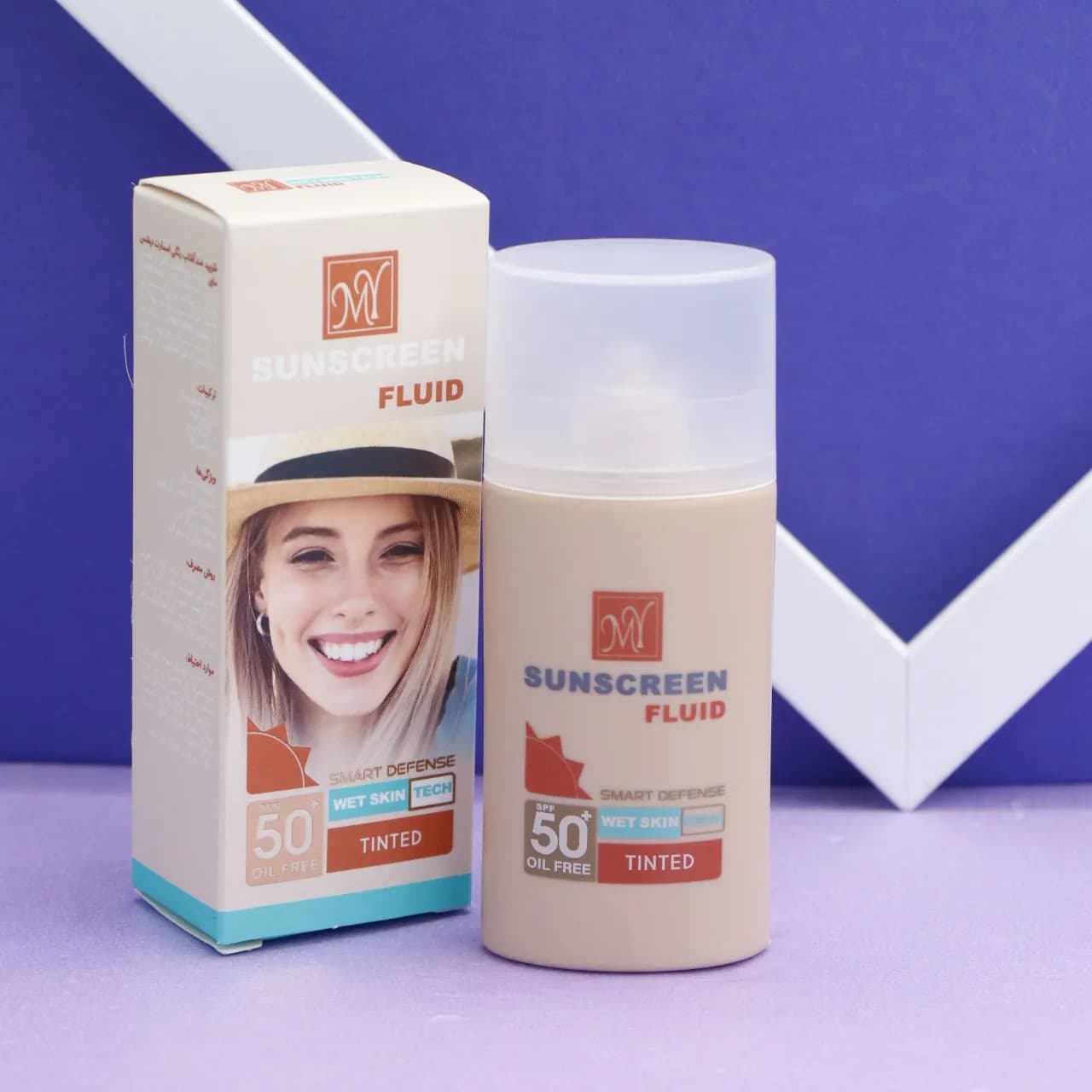 فلوئید ضد آفتاب رنگی مای اسمارت دیفنس SPF50 حجم 50میل 92082