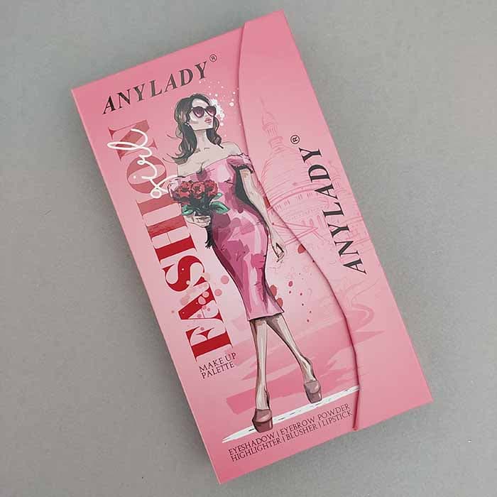 پالت سایه کیفی چندکاره آنی لیدی ANYLADY مدل FASHION حجم 90 گرم کد 93038