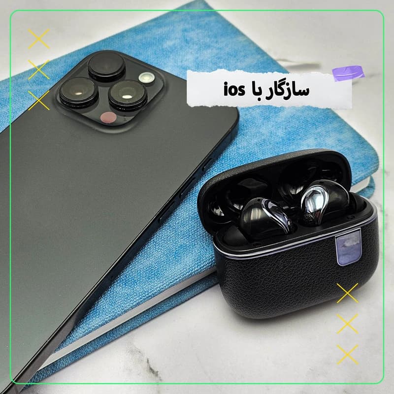 هدفون بلوتوثی ریولینک مدل wr42+anc کد M16840 — تصویر ۴