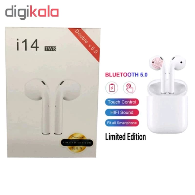هدفون بی سیم مدل i14 Limited Edition کدm16573 — تصویر ۲