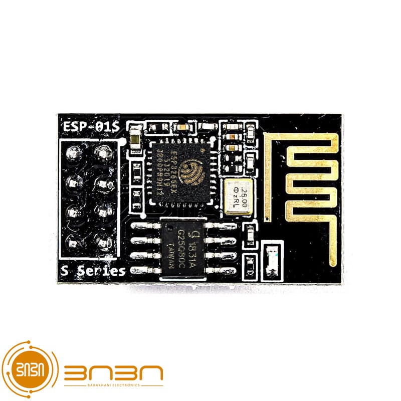 ماژول ESP-01 دارای هسته وای فای ESP8266 به همراه رله کدm16518 — تصویر ۲