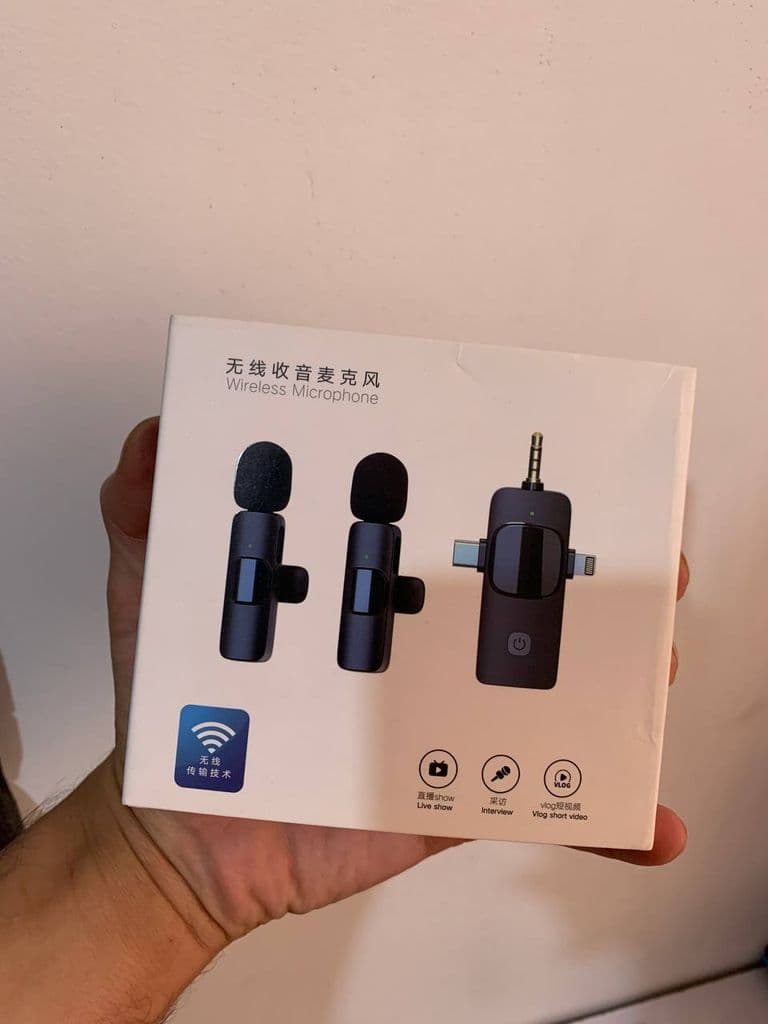ست میکروفن بی سیم مدل K15 کدm16508 — تصویر ۲