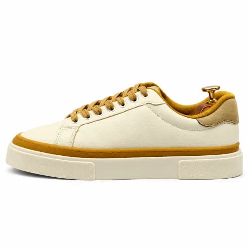 ونس LOUIS VUITTON سفید خردلی-کد 977