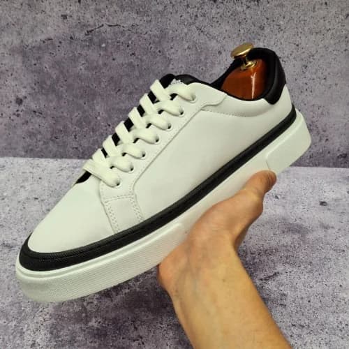 ونس LOUIS VUITTON سفید مشکی-کد 974 — تصویر ۲