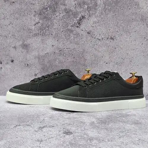 ونس LOUIS VUITTON مشکی سفید-کد 972 — تصویر ۳
