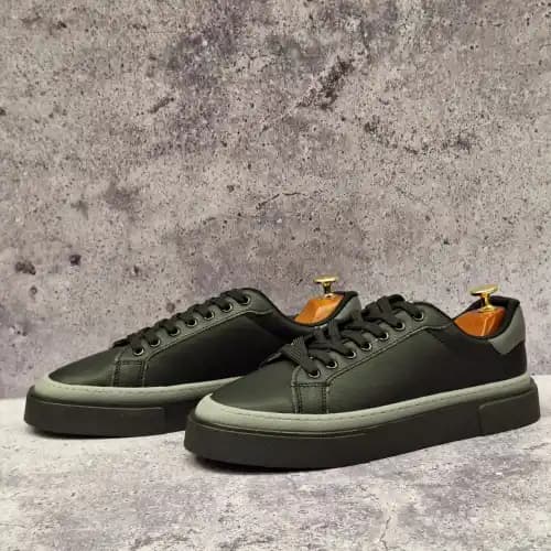 ونس LOUIS VUITTON مشکی طوسی-کد 971 — تصویر ۳
