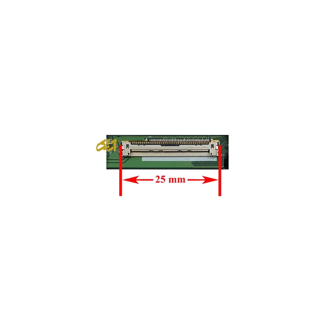ال‌ سی‌ دی صفحه نمایش لپ‌ تاپ 15.6 AUO B156HAN12.0 نازک مات 40 پین FHD-IPS-EDP-300HZ بدون جاپیچ — تصویر ۳
