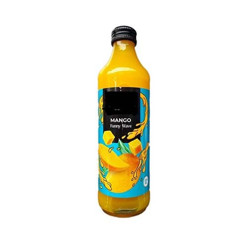 نوشیدنی شیشه ای 330 میل انبه FREE SEVEN