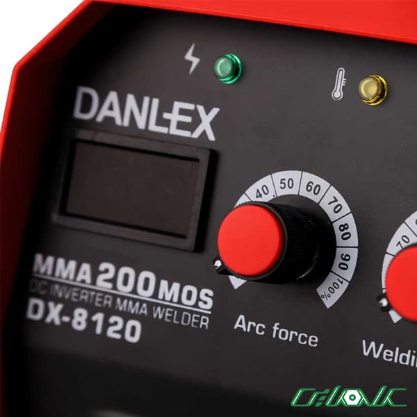دستگاه جوش دنلکس مدل DX-8120 (اینورتر جوشکاری 200 آمپر) — تصویر ۳