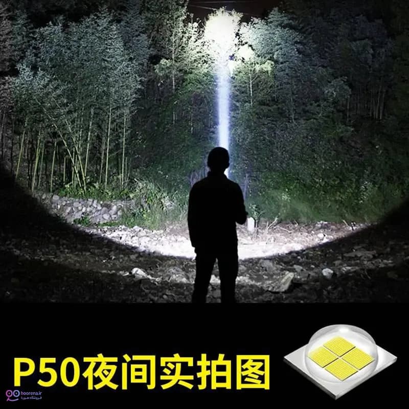 چراغ قوه دستی اسمال سان مدل ZY-P510-1 — تصویر ۵