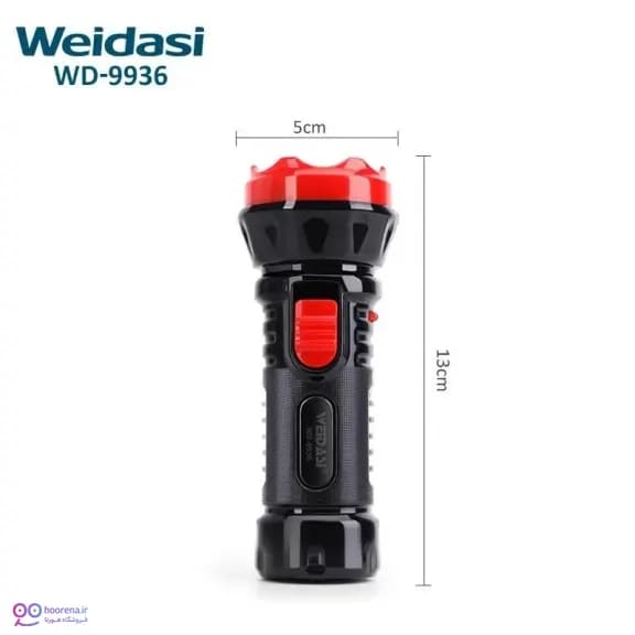 چراغ قوه شارژی ویداسی مدل WD-9936 — تصویر ۳
