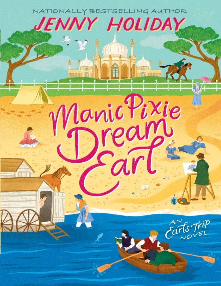 کتاب Manic Pixie Dream Earl (کنت رؤیایی عجیب و غریب) نسخه انگلیسی PDF | جنی هالیدی