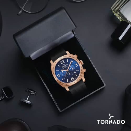 ساعت مچی مردانه تورنادو TORNADO T9102-KSBN — تصویر ۱۱
