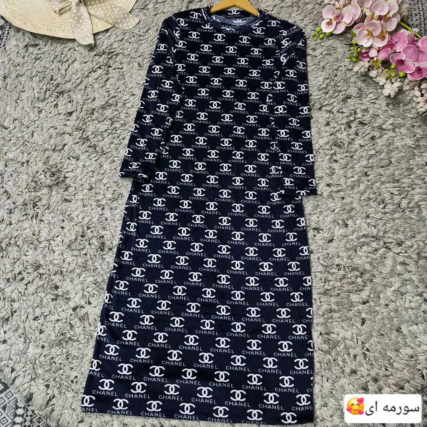 ماکسی مخمل مدل شنل — تصویر ۵