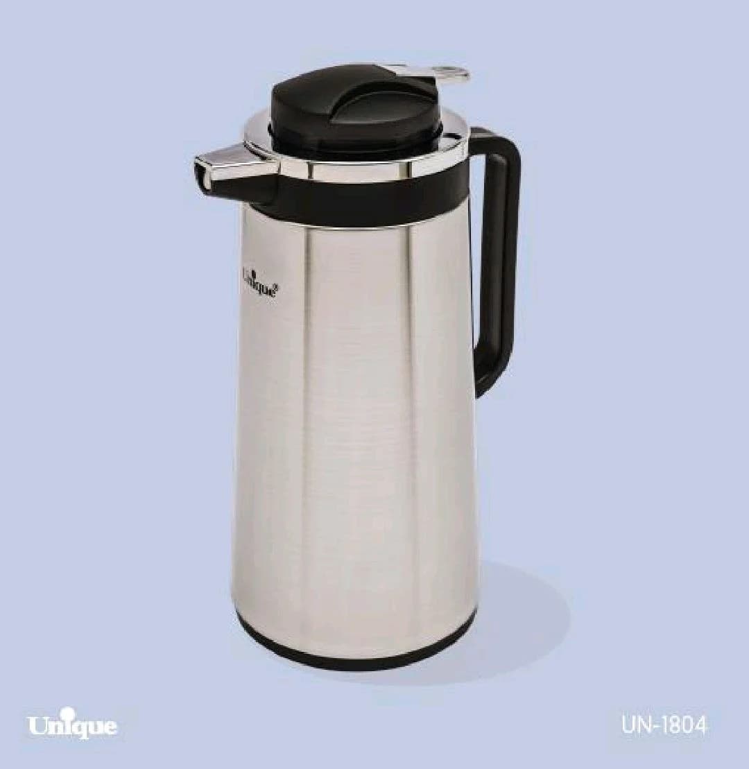فلاسک 1/3 لیتر استیل شیشه دار یونیک کد UN-1804