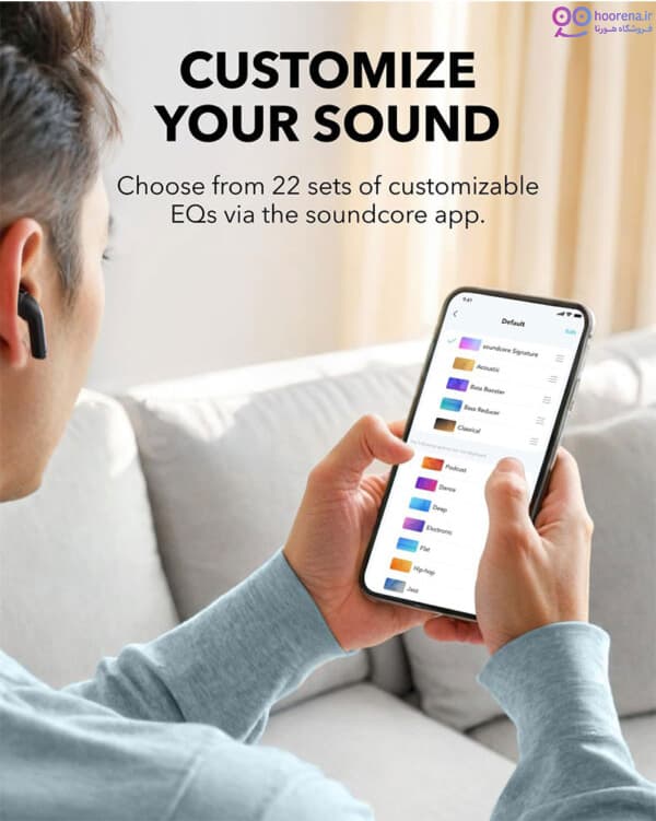 ایربادز بی سیم انکر ANKER Soundcore K20i کد HRA-47074 — تصویر ۵