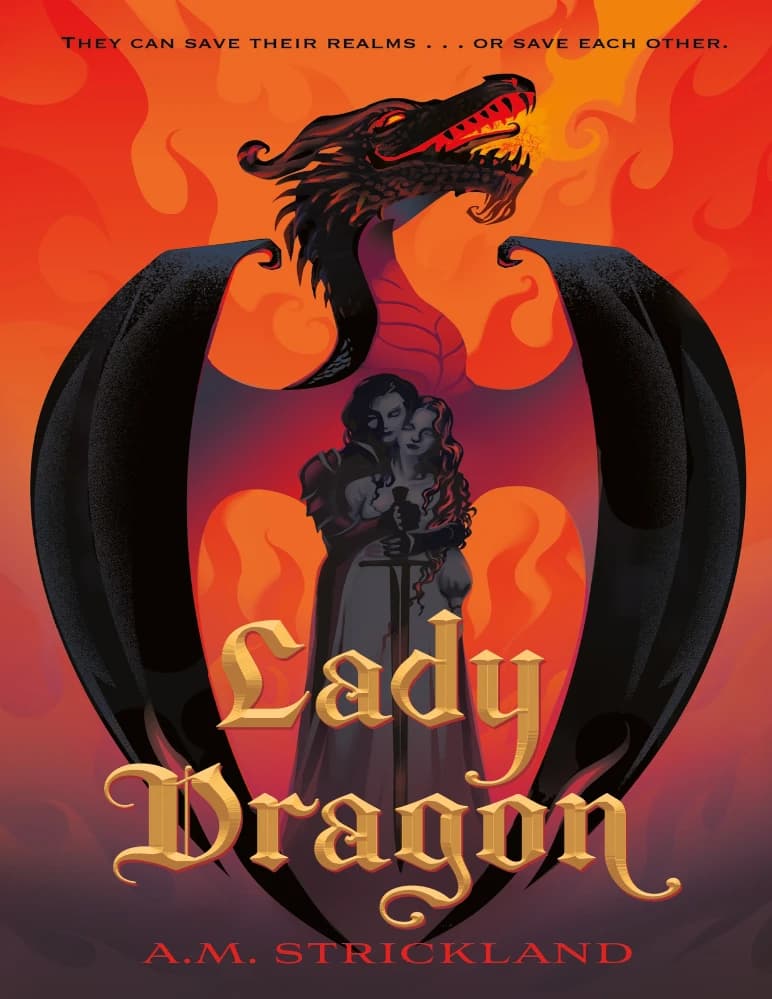 کتاب Lady Dragon (بانوی اژدها) نسخه انگلیسی PDF | ای. ام. استریکلند