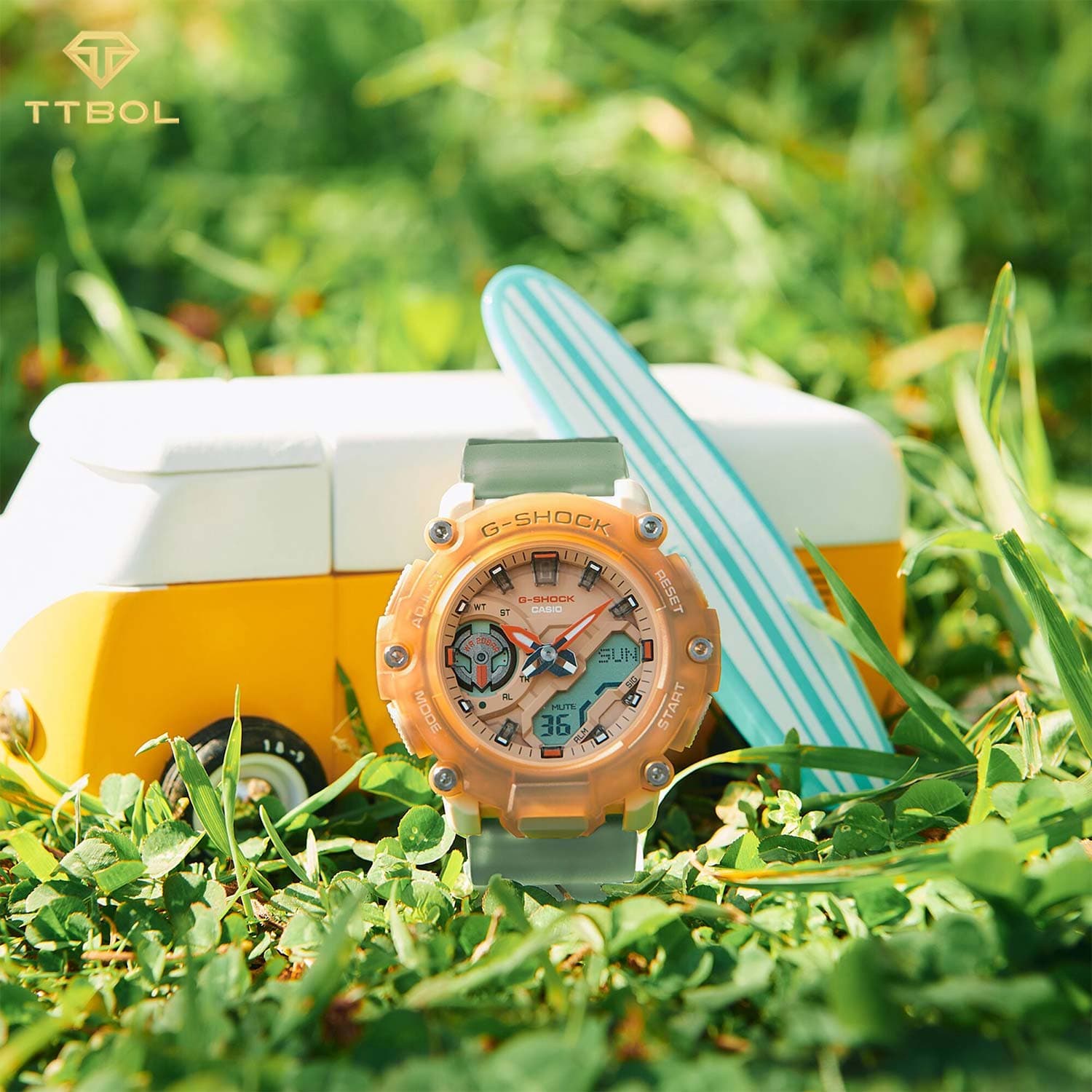 ساعت مچی زنانه کاسیو جیشاک CASIO G-SHOCK GMA-S2200PE-5A — تصویر ۴