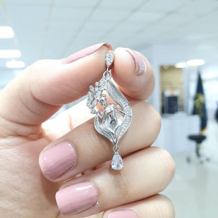 مدال نقره میکرو کد 21186 — تصویر ۲