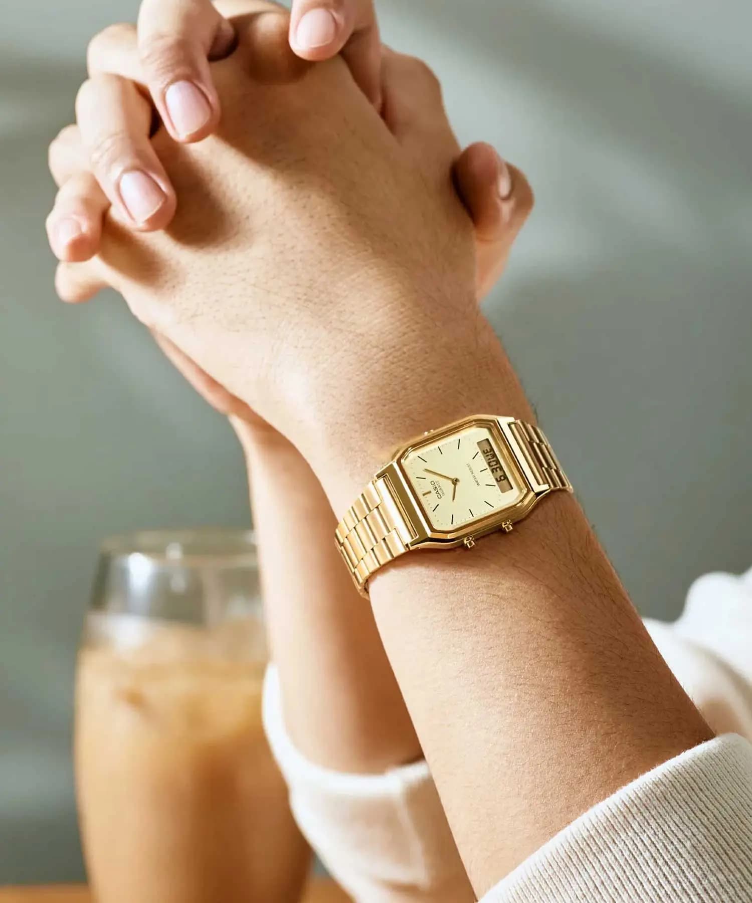 ساعت مچی مردانه کاسیو CASIO AQ-230GA-9DMQ — تصویر ۷