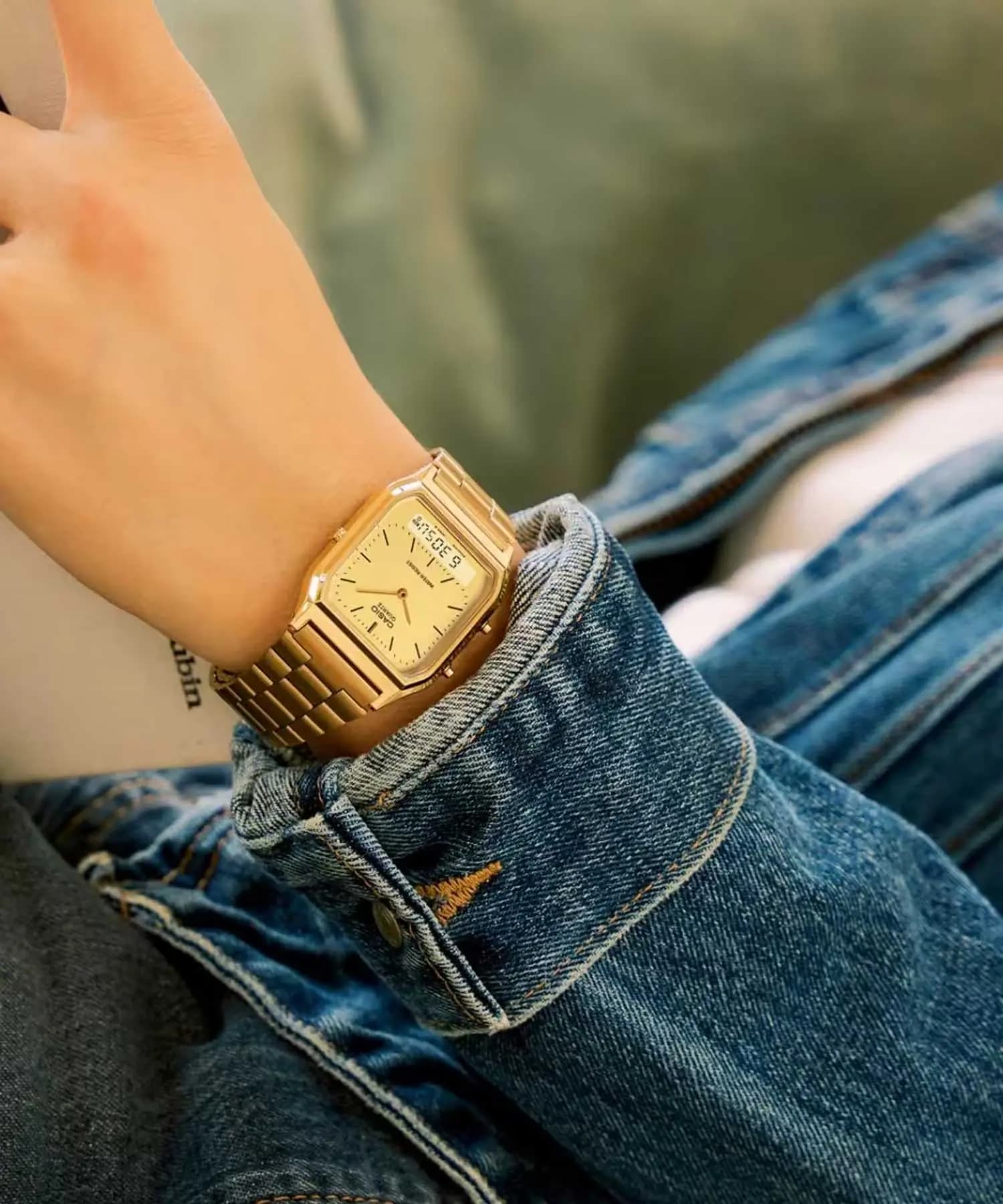 ساعت مچی مردانه کاسیو CASIO AQ-230GA-9DMQ — تصویر ۹