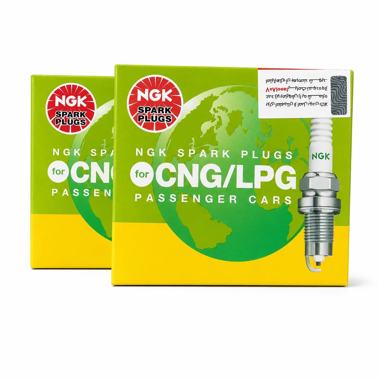 شمع ان جی کا NGK تک پلاتین پایه کوتاه CNG/LPG مخصوص دوگانه