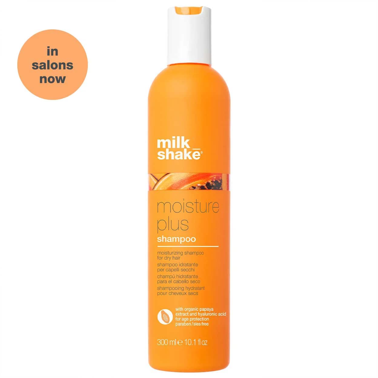 شامپو آبرسان قوی میلک شیک پاپایا moisture plus اصل