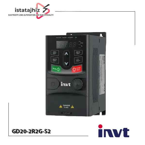 اینورتر تکفاز 2.2 کیلووات اینوت مدل GD20-2R2G-S2