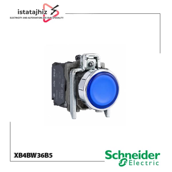 شاسی چراغ دار اشنایدر XB4BW36B5