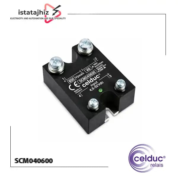 رله SSR تک فاز 40 آمپر سلدوک مدل SCM040600