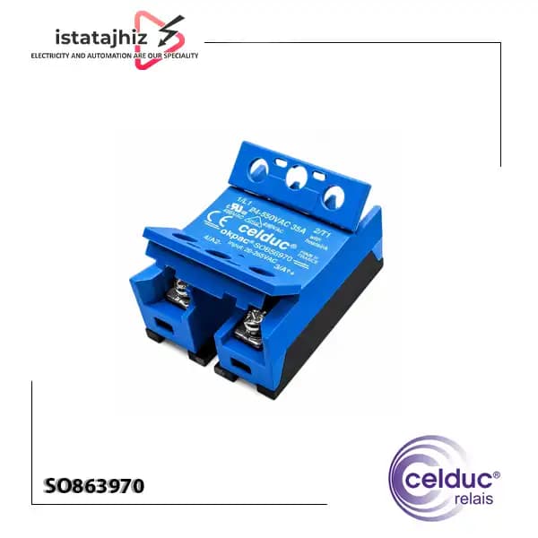 رله SSR تک فاز 35 آمپر سلدوک SO863970