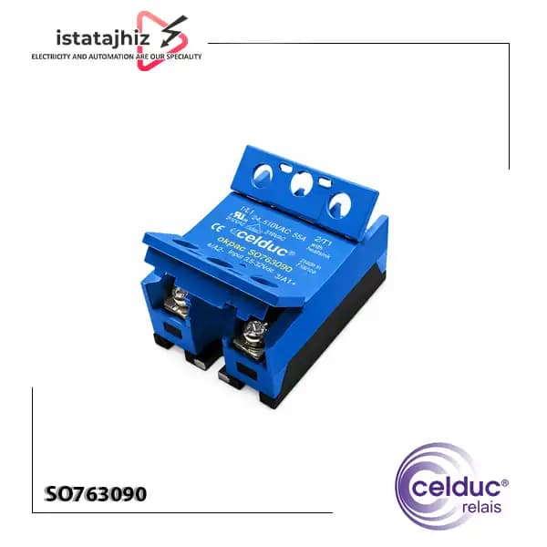 رله SSR تک فاز 35 آمپر سلدوک (Celduc) مدل SO763090