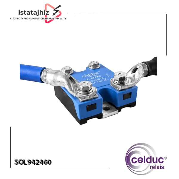 رله SSR تک فاز 25 آمپر مدل SOL942460 سلدوک — تصویر ۲