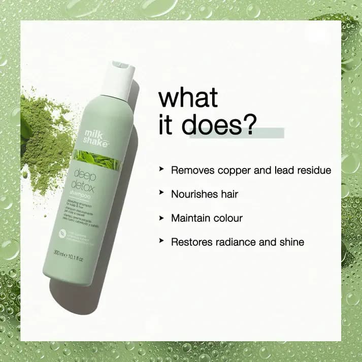 شامپو پاکسازی کننده عمیق دتوکس میلک شیک Deep Detox اصل — تصویر ۲