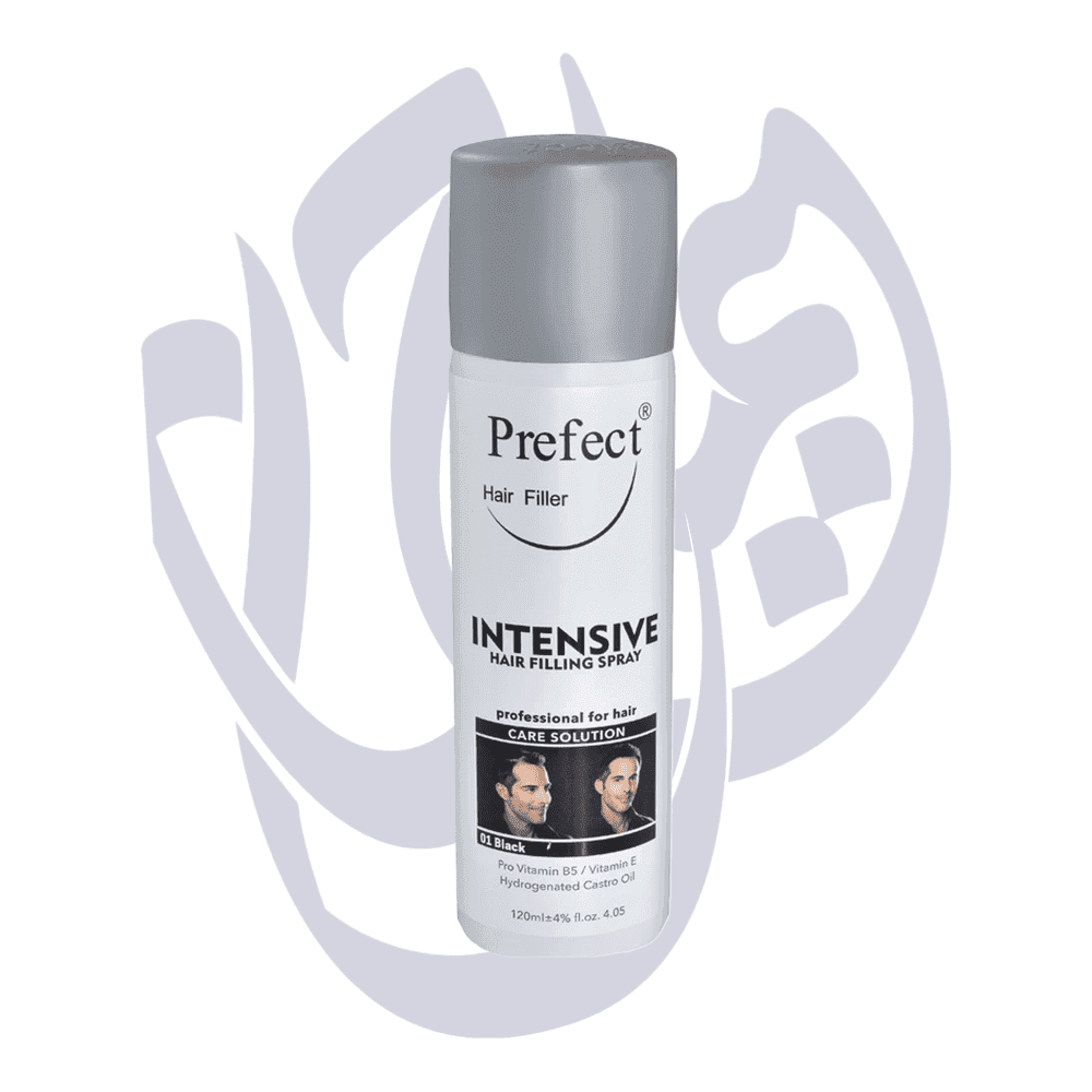 اسپری پرپشت کننده مو پرفکت هیر فیلر 01 مشکی PERFECT
