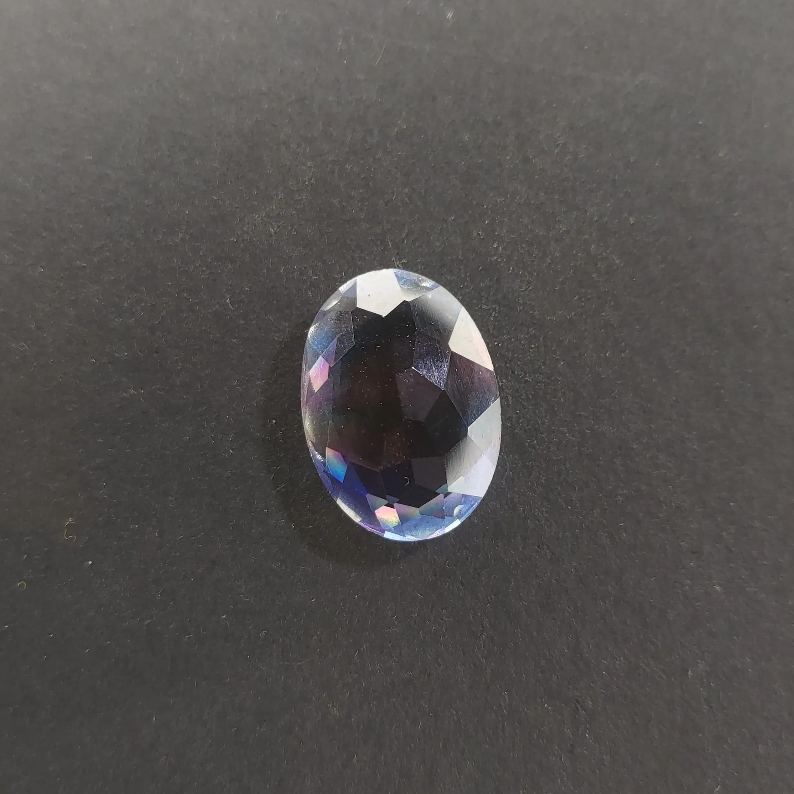 نگین جواهری تورمالین چند رنگ آبی ( توضیحات مطالعه شود ) — تصویر ۶