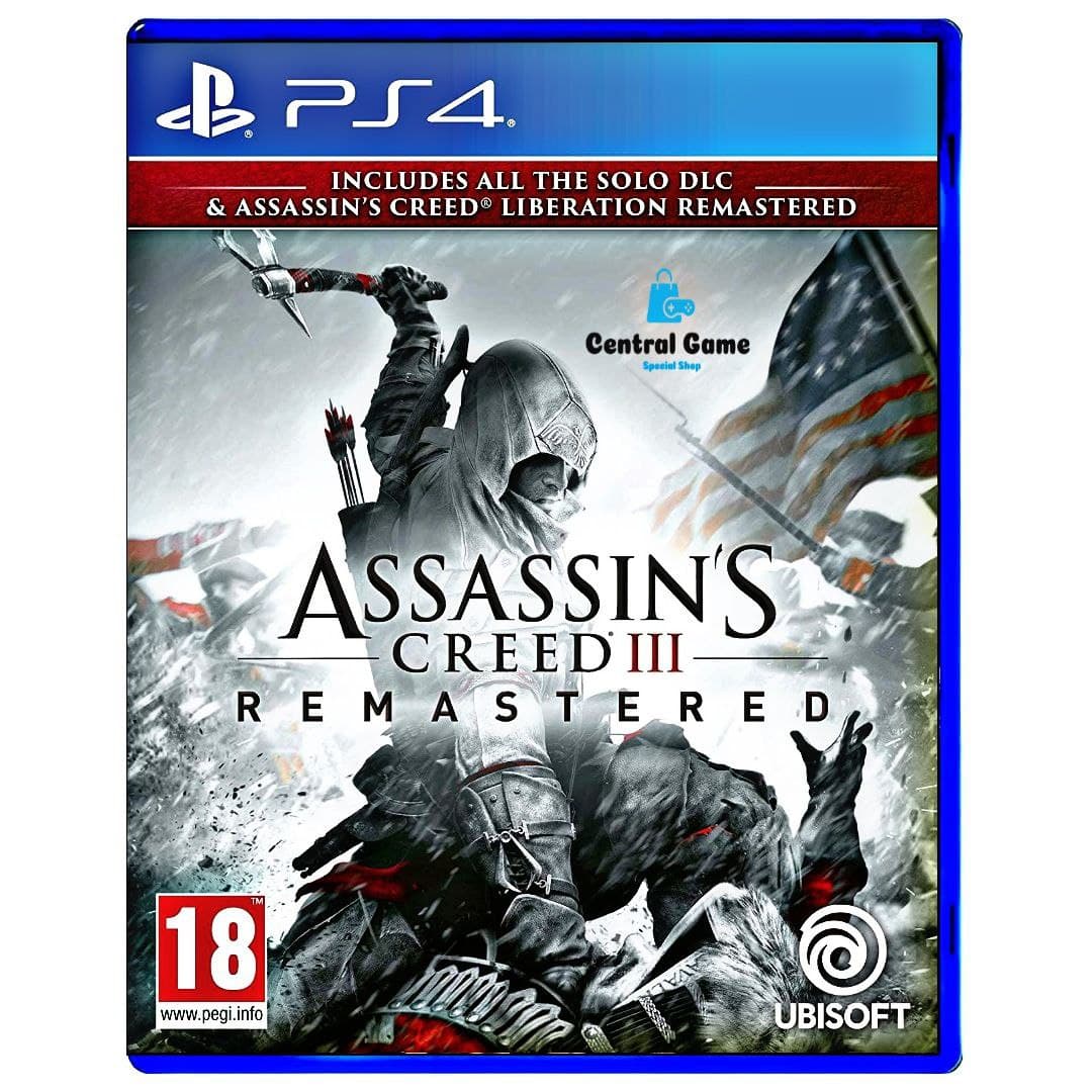 دیسک بازی Assassins Creed 3 Remastered Ps4 اکبند