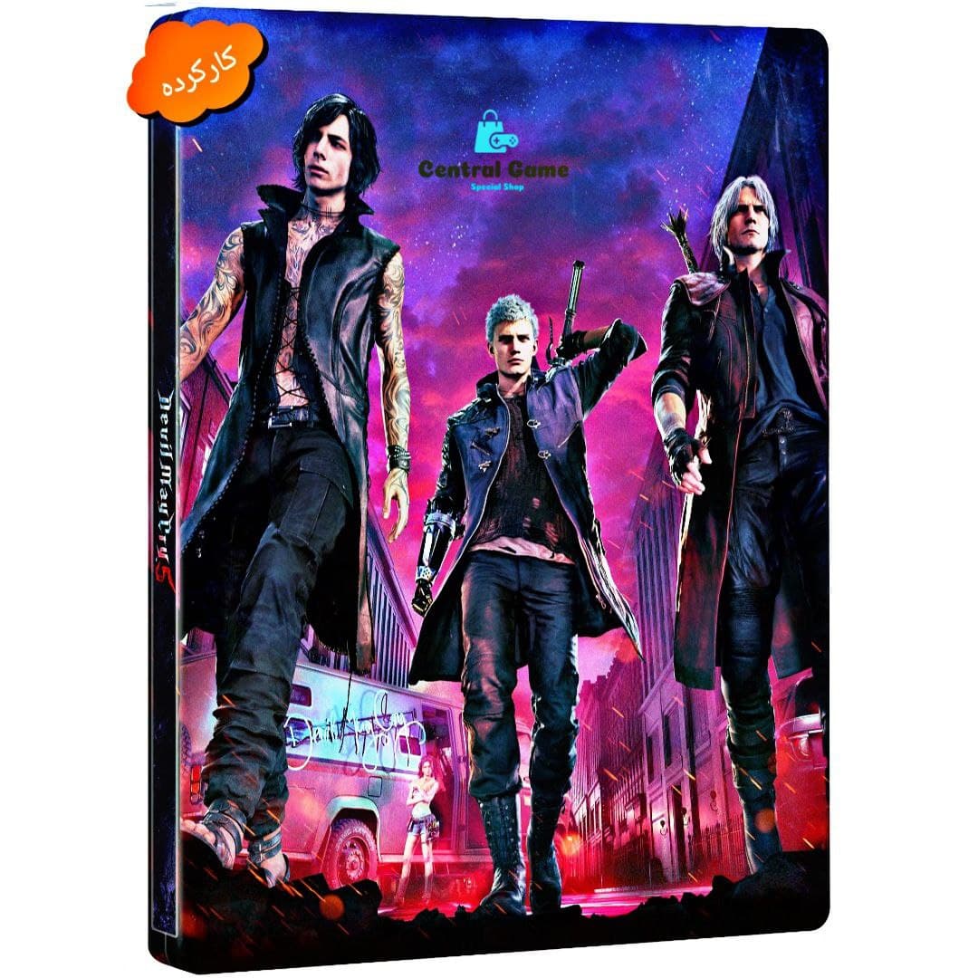 دیسک بازی Devil May Cry 5 Steelbook کارکرده فاقد دیسک