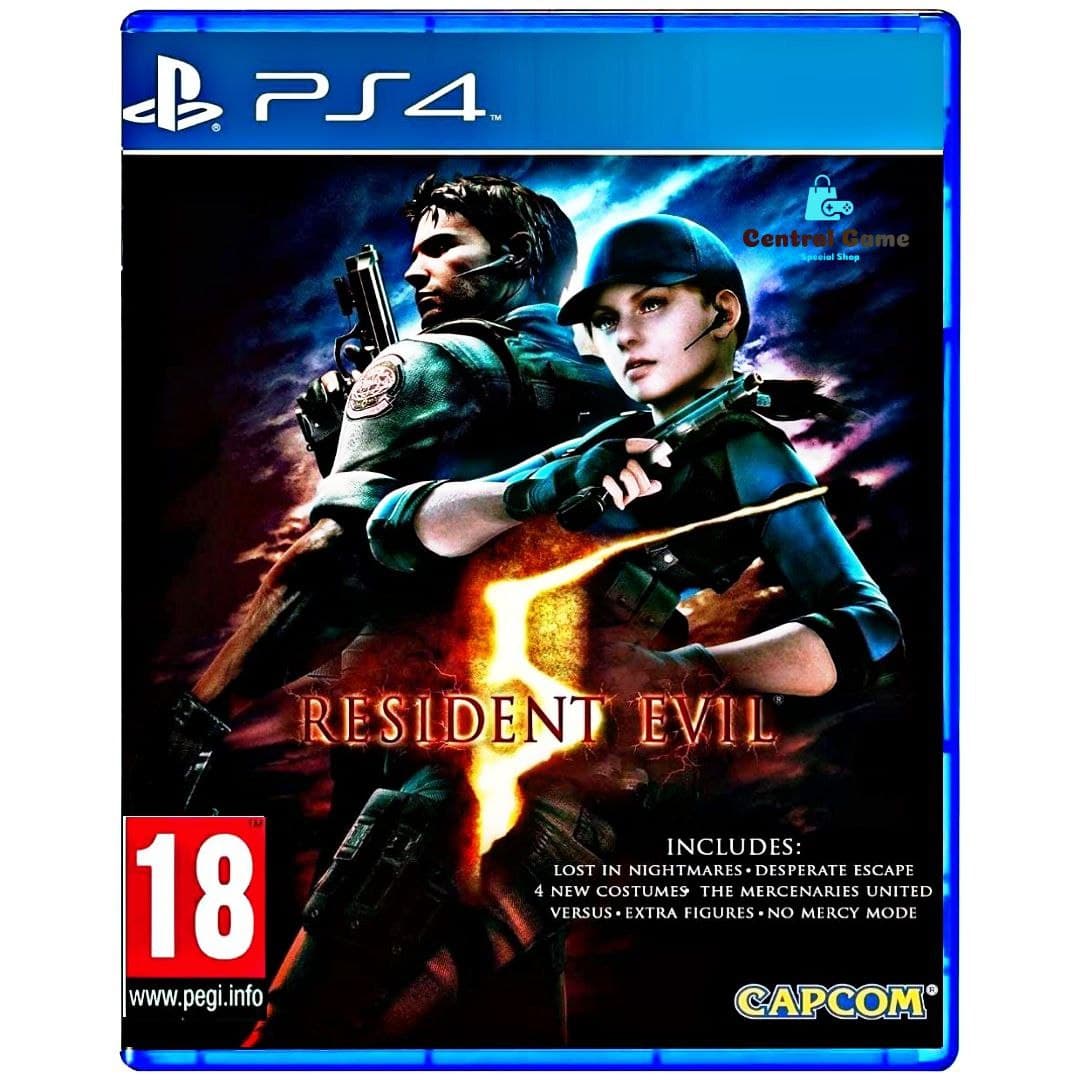 دیسک بازی Resident Evil 5 Ps4 آکبند