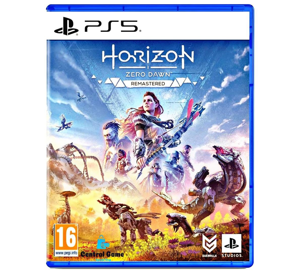 دیسک بازی Horizon Zero Dawn Remastered Ps5 آکبند