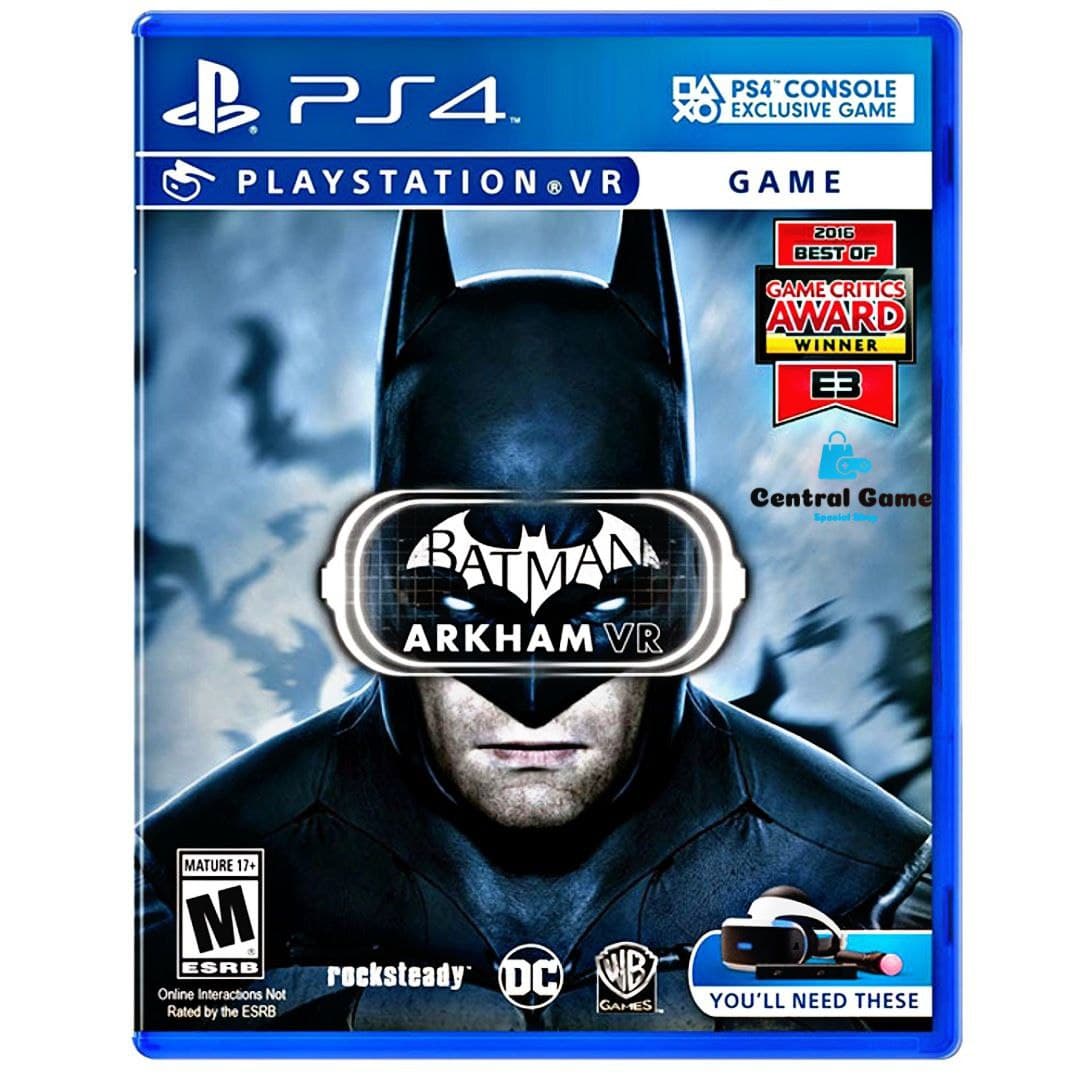 دیسک بازی Batman Arkham Vr Ps4 ریجن آل آکبند