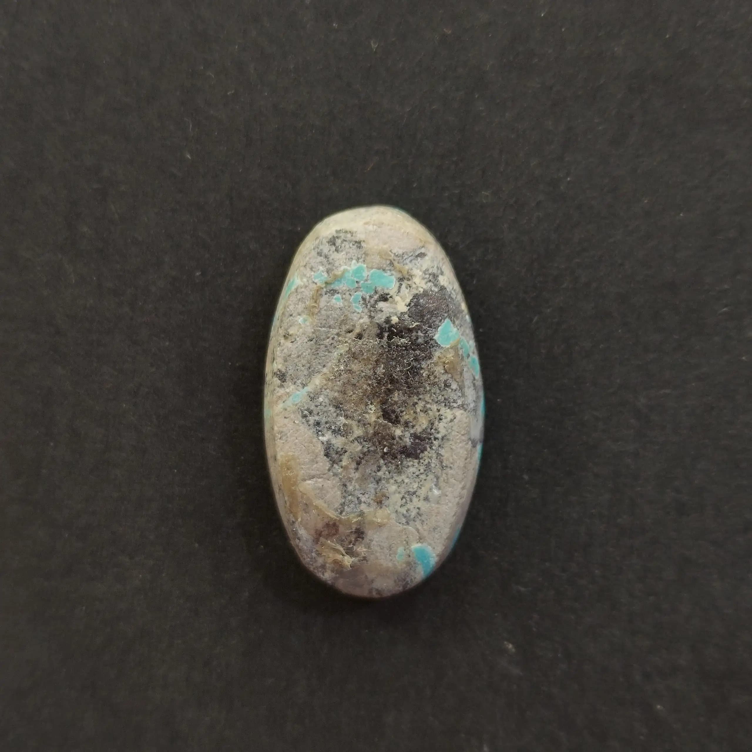 نگین فیروزه نیشابور آبی کد 1026 — تصویر ۲